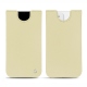 レザーケース Apple iPhone 12 - Beige ( Nappa - Pantone 7502C ) 