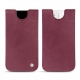 Lederschutzhülle Apple iPhone 12 - Prune vintage ( Pantone 512C ) 