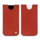 レザーケース Apple iPhone 12 - Papaye ( Pantone 180C ) 