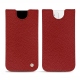 Funda de piel Apple iPhone 12 - Tomate ( Pantone 187C ) 