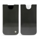 Lederschutzhülle Apple iPhone 12 - Onyx ( Black ) 