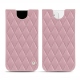 Capa em pele Apple iPhone 12 - Rose - Couture ( Nappa - Pantone 2365C ) 