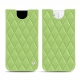 Capa em pele Apple iPhone 12 - Vert olive - Couture ( Nappa - Pantone 578U ) 