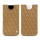 Lederschutzhülle Apple iPhone 12 - Sable vintage - Couture