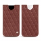 Apple iPhone 12 leather pouch - Passion vintage - Couture