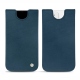 レザーケース Apple iPhone 12 - Blu mediterran