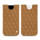 Apple iPhone 12 leather pouch - Castan esparciate - Couture
