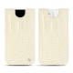 レザーケース Apple iPhone 12 - Crocodile milk