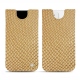 Lederschutzhülle Apple iPhone 12 - Serpent sabbia