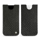 Capa em pele Apple iPhone 12 - Serpent nero