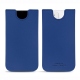 Funda de piel Apple iPhone 12 - Bleu Océan PU