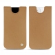 Funda de piel Apple iPhone 12 - Beige Veggie