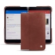 Coque cuir Microsoft Surface Duo - Passion vintage ( Glutton - Red ) 