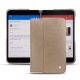 Coque cuir Microsoft Surface Duo - Taupe vintage ( Pantone 7530C ) 