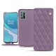 Lederschutzhülle OnePlus 8T - Lilas - Couture ( Nappa - Pantone 2645U ) 