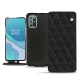 Funda de piel OnePlus 8T - Ebène - Couture ( Sleek P C12 - Black ) 