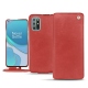 Capa em pele OnePlus 8T - Cerise vintage ( Pantone 185C ) 