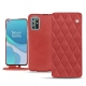 Lederschutzhülle OnePlus 8T - Cerise vintage - Couture