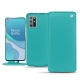 レザーケース OnePlus 8T - Bleu fluo