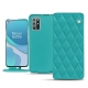 レザーケース OnePlus 8T - Bleu fluo - Couture
