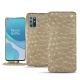OnePlus 8T leather case - Autruche desert