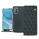 Capa em pele OnePlus 8T - Blu marino - Couture