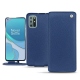 OnePlus 8T leather case - Bleu frisson