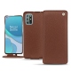 OnePlus 8T leather case - Marron délicat