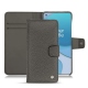 OnePlus 8T leather case - Anthracite ( Pantone 424C ) 