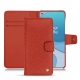 Capa em pele OnePlus 8T - Papaye ( Pantone 180C ) 