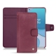 Housse cuir OnePlus 8T - Prune vintage ( Pantone 512C ) 