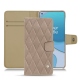 Custodia in pelle OnePlus 8T - Taupe vintage - Couture