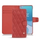 Capa em pele OnePlus 8T - Cerise vintage - Couture
