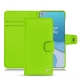 OnePlus 8T leather case - Vert fluo
