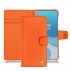 Housse cuir OnePlus 8T - Orange fluo