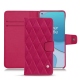 Housse cuir OnePlus 8T - Rose fluo - Couture
