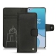Capa em pele OnePlus 8T - Negre poudro