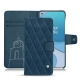 Funda de piel OnePlus 8T - Blu mediterran - Couture