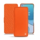 OnePlus 8T leather case - Orange fluo