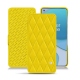 Custodia in pelle OnePlus 8T - Jaune fluo - Couture