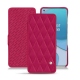 OnePlus 8T leather case - Rose fluo - Couture