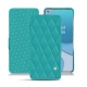 Capa em pele OnePlus 8T - Bleu fluo - Couture