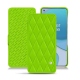 OnePlus 8T leather case - Vert fluo - Couture