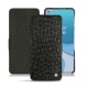 Capa em pele OnePlus 8T - Autruche nero