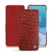 Lederschutzhülle OnePlus 8T - Autruche ciliegia