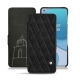 Housse cuir OnePlus 8T - Negre poudro - Couture
