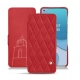 OnePlus 8T leather case - Rouge troupelenc - Couture