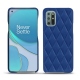 レザーケース OnePlus 8T - Bleu océan - Couture ( Nappa - Pantone 293C ) 