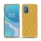 OnePlus 8T leather cover - Mimosa - Couture ( Pantone 141C ) 