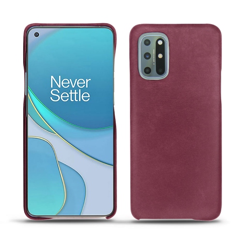 OnePlus 8T的真皮后壳Prune vintage ( Pantone #612434 ) 